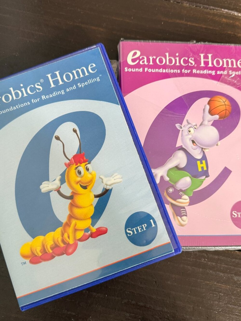 Earobics Home Step 1 AND 2 - LOT - Sound Foundations Reading & Spelling Ages 4-7